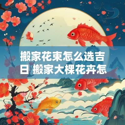 搬家花束怎么选吉日 搬家大棵花卉怎么选吉日