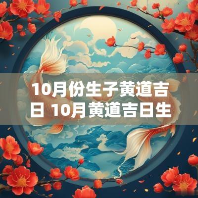 10月份生子黄道吉日 10月黄道吉日生娃