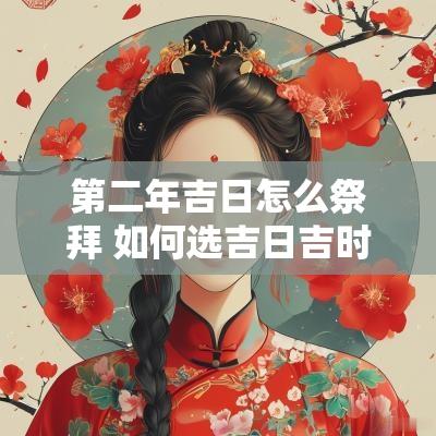 第二年吉日怎么祭拜 如何选吉日吉时祭拜