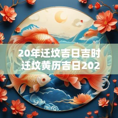 20年迁坟吉日吉时 迁坟黄历吉日2025年