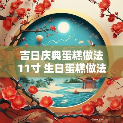 吉日庆典蛋糕做法11寸 生日蛋糕做法11寸