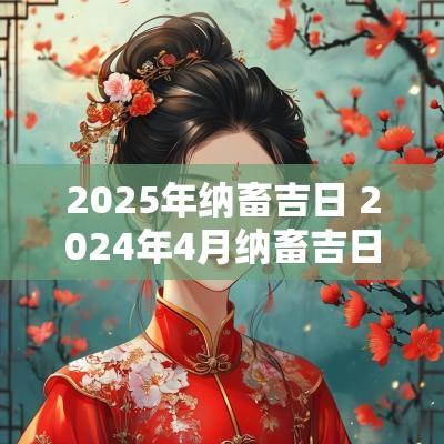 2025年纳畜吉日 2025年4月纳畜吉日一览表