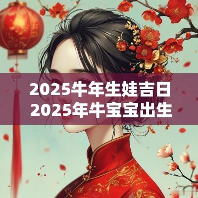 2025蛇年生娃吉日 2025年牛宝宝出生吉日