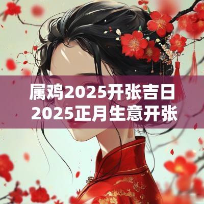 属鸡2025开张吉日 2025正月生意开张吉日