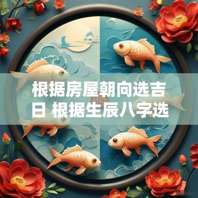 根据房屋朝向选吉日 根据生辰八字选房屋坐向