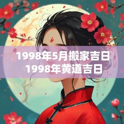 1998年5月搬家吉日 1998年黄道吉日