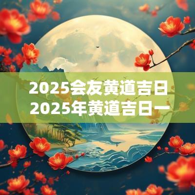 2025会友黄道吉日 2025年黄道吉日一览表结婚