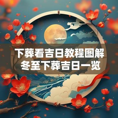 下葬看吉日教程图解 冬至下葬吉日一览表