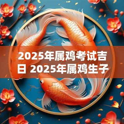 2025年属鸡考试吉日 2025年属鸡生子吉日