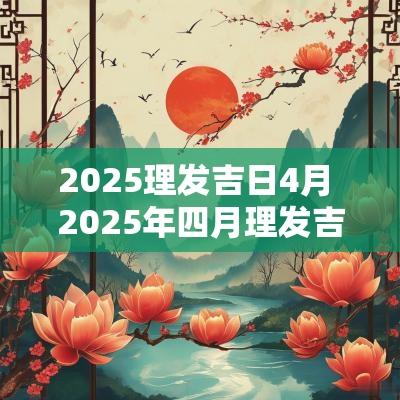 2025理发吉日4月 2025年四月理发吉日表