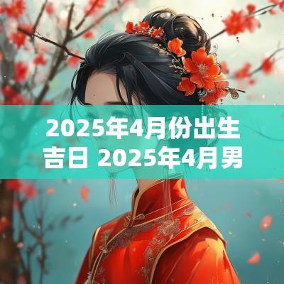 2025年4月份出生吉日 2025年4月男孩出生吉日