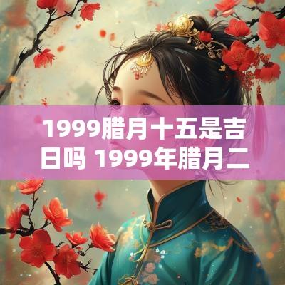 1999腊月十五是吉日吗 1999年腊月二十五公历几月几日