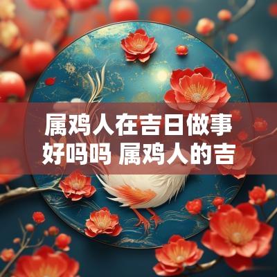 属鸡人在吉日做事好吗吗 属鸡人的吉日