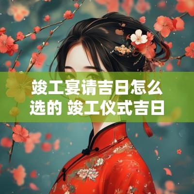 竣工宴请吉日怎么选的 竣工仪式吉日
