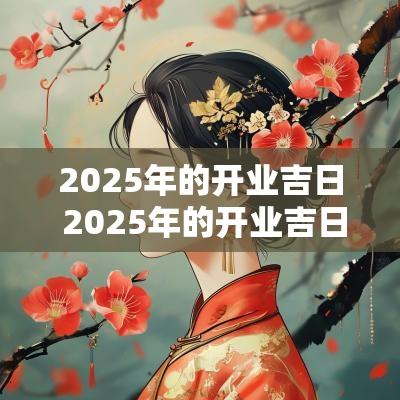 2025年的开业吉日 2025年的开业吉日查询