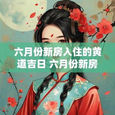 六月份新房入住的黄道吉日 六月份新房装修黄道吉日是哪几天