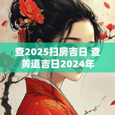 查2025扫房吉日 查黄道吉日2025年
