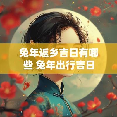 蛇年返乡吉日有哪些 蛇年出行吉日