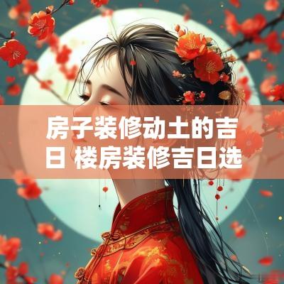 房子装修动土的吉日 楼房装修吉日选动土还是起基