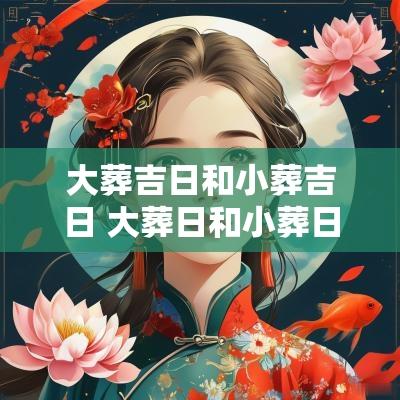 大葬吉日和小葬吉日 大葬日和小葬日