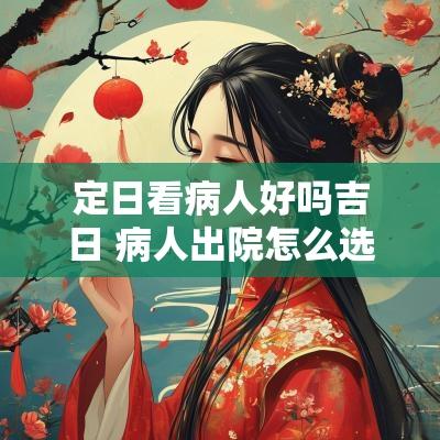 定日看病人好吗吉日 病人出院怎么选吉日