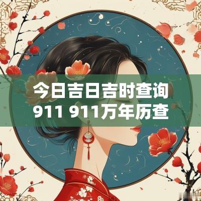 今日吉日吉时查询911 911万年历查询吉日吉时