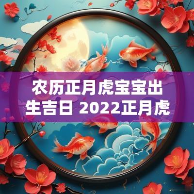 农历正月虎宝宝出生吉日 2025正月虎宝宝出生吉日