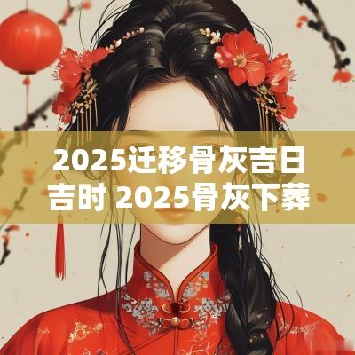 2025迁移骨灰吉日吉时 2025骨灰下葬吉日吉时查询