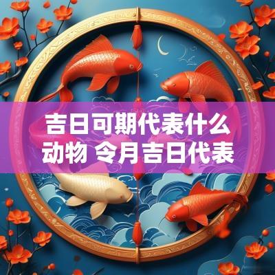 吉日可期代表什么动物 令月吉日代表什么动物