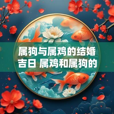 属狗与属鸡的结婚吉日 属鸡和属狗的结婚最佳时间