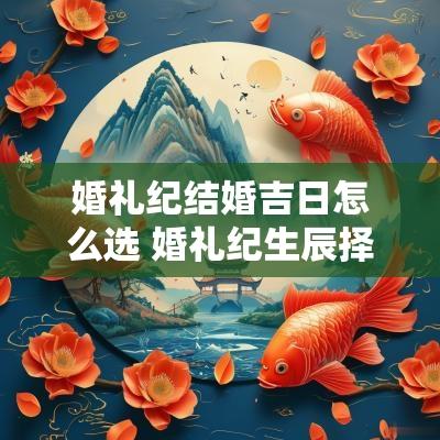 婚礼纪结婚吉日怎么选 婚礼纪生辰择吉日准确吗