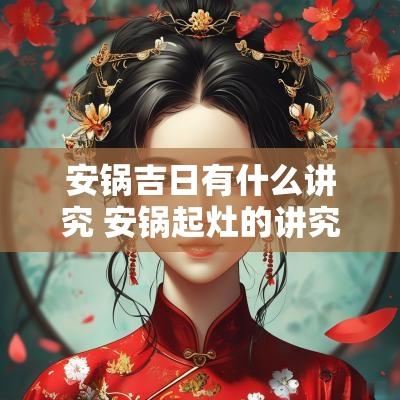 安锅吉日有什么讲究 安锅起灶的讲究