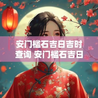 安门槛石吉日吉时查询 安门槛石吉日吉时查询2025年