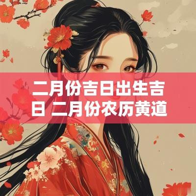 二月份吉日出生吉日 二月份农历黄道吉日有几天