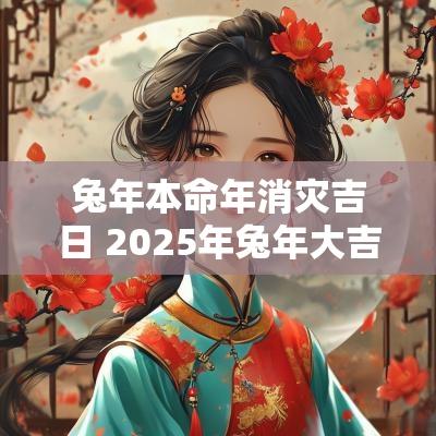 蛇年本命年消灾吉日 2025年蛇年大吉日