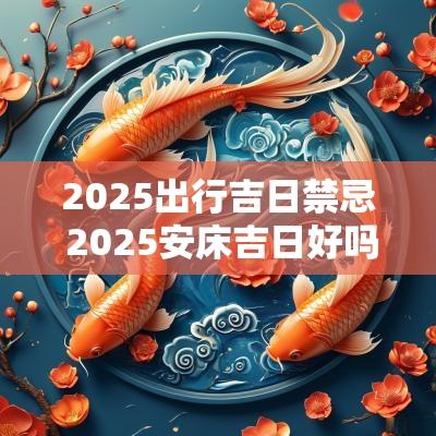 2025出行吉日禁忌 2025安床吉日好吗