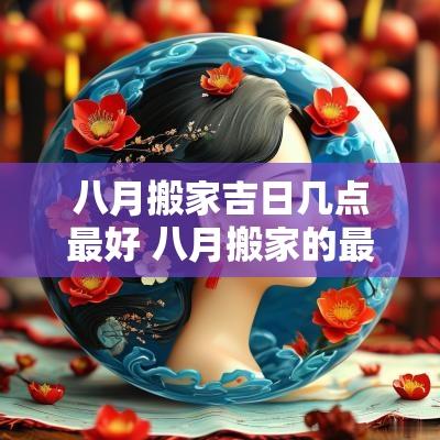 八月搬家吉日几点最好 八月搬家的最佳时间