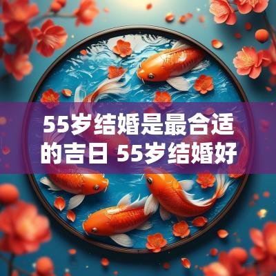 55岁结婚是最合适的吉日 55岁结婚好吗