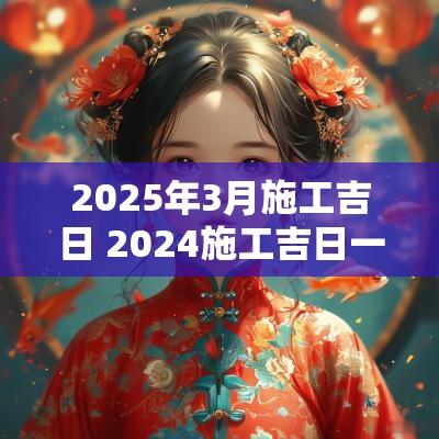 2025年3月施工吉日 2025施工吉日一览表