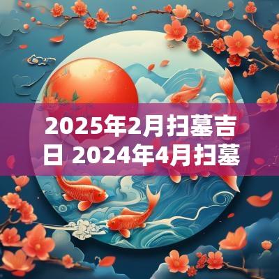 2025年2月扫墓吉日 2025年4月扫墓吉日一览表