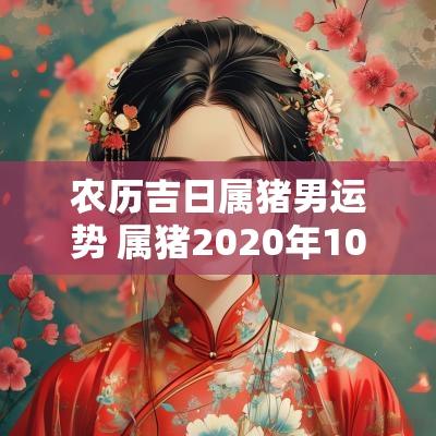 农历吉日属猪男运势 属猪2025年10月黄道吉日
