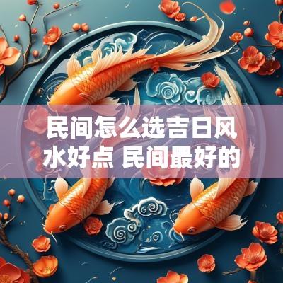 民间怎么选吉日风水好点 民间最好的择吉日方法