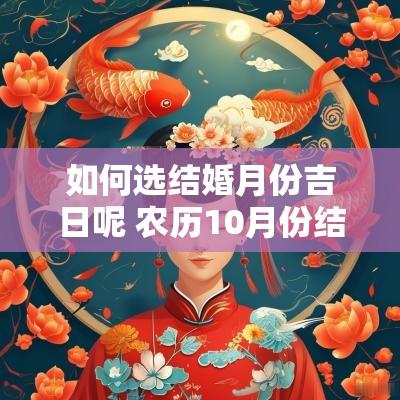 如何选结婚月份吉日呢 农历10月份结婚吉日