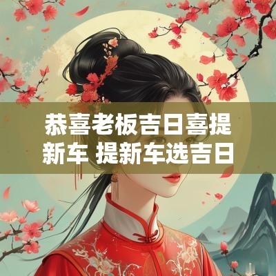 恭喜老板吉日喜提新车 提新车选吉日2025