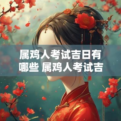 属鸡人考试吉日有哪些 属鸡人考试吉日查询