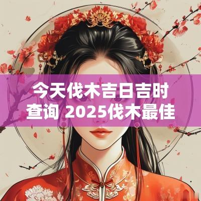 今天伐木吉日吉时查询 2025伐木最佳吉日