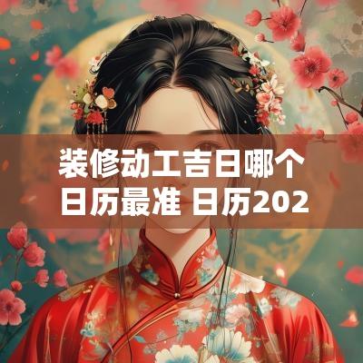 装修动工吉日哪个日历最准 日历2025动工吉日