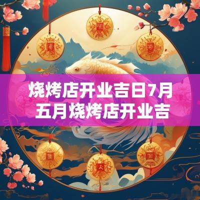烧烤店开业吉日7月 五月烧烤店开业吉日