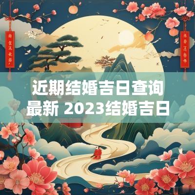 近期结婚吉日查询最新 2025结婚吉日快速查询一览表
