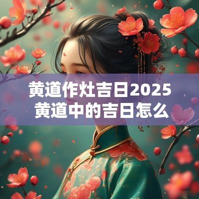 黄道作灶吉日2025 黄道中的吉日怎么选